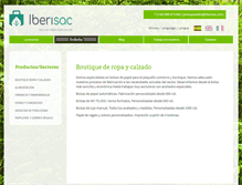 Tablet Screenshot of iberisac.com